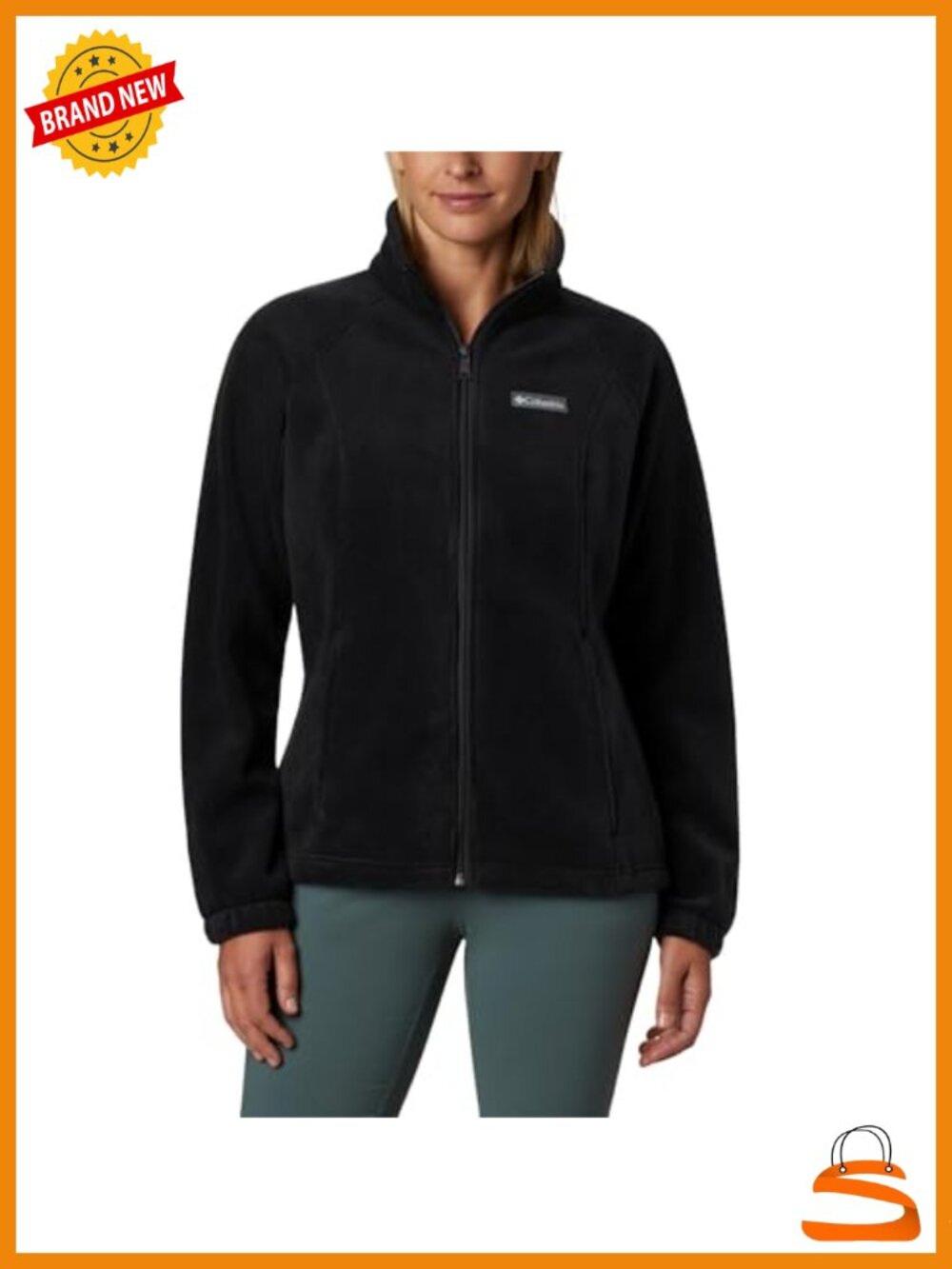 Plus Size Full Zip Fleece Jacket Polyester MTR Warm Winter Active Outdoor